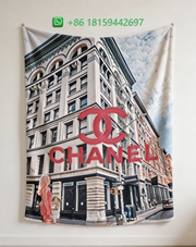 Chanel Throw Blankets